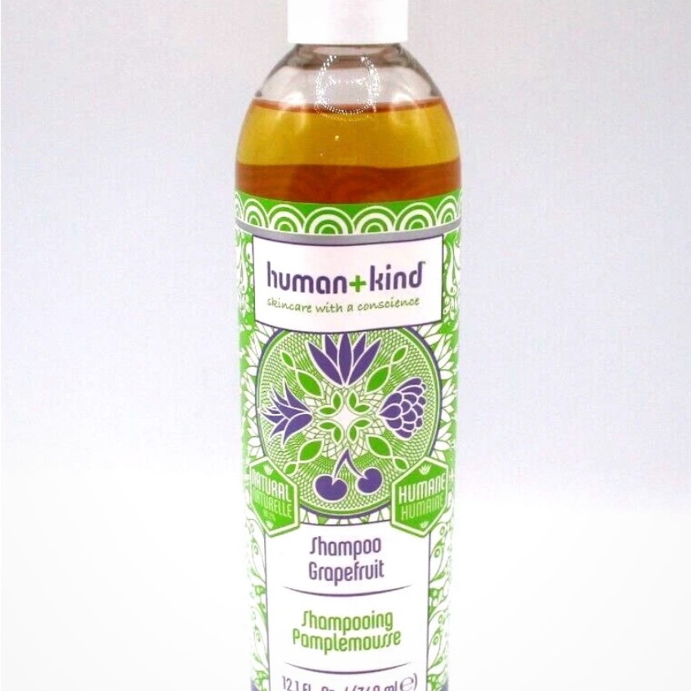 Humankind Grapefruit Shampoo - Green and White